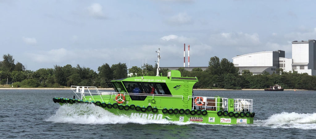 BH Global Successfully Delivered Singapore’s first hybrid-powered ship the Penguin Tenaga