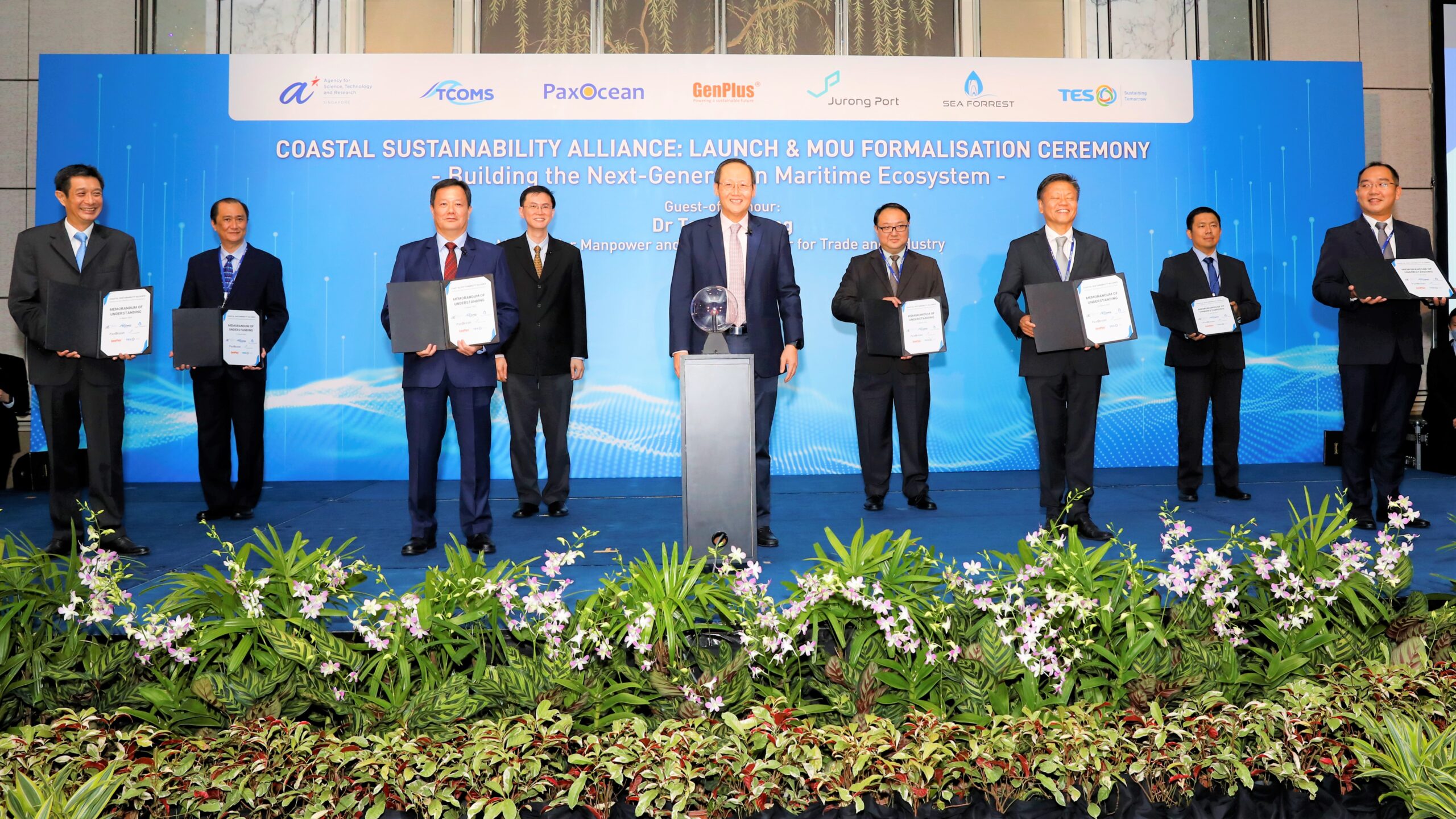 Coastal Sustainability Alliance To Build Singapore’s Next-generation Maritime Ecosystem