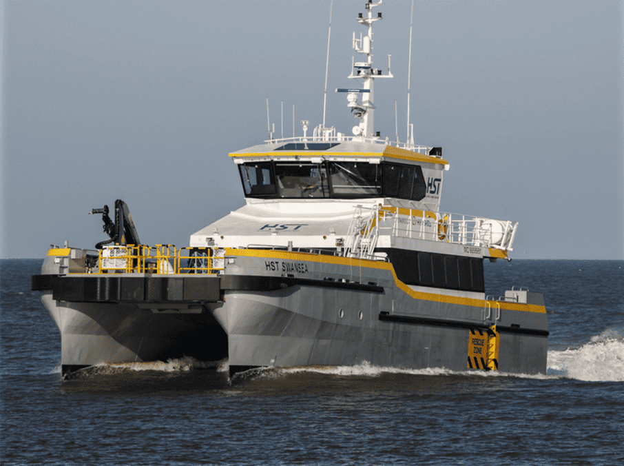 HST Marine Receives New Hybrid-Electric Crew Transfer Vessel