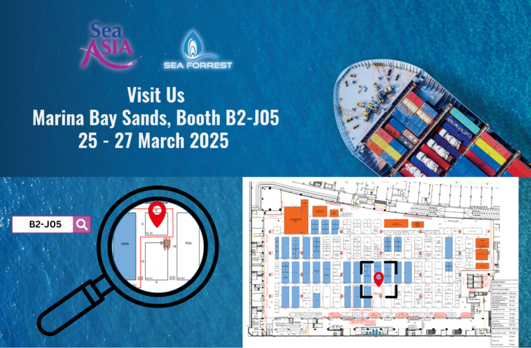 Sea Asia 2025 - Social Media Card with booth location